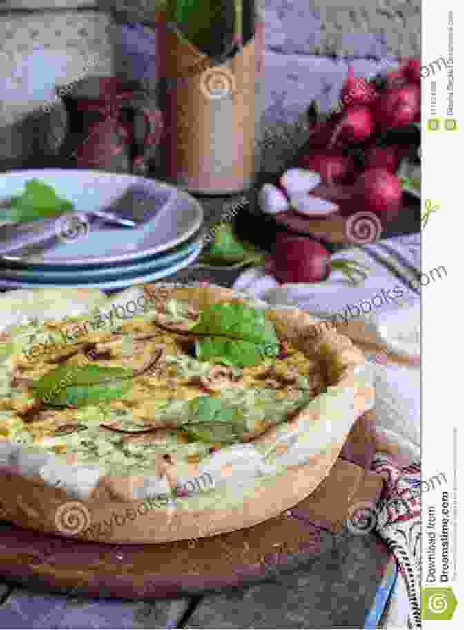 A Close Up Of A Freshly Baked Nettle And Feta Quiche The Picnic: Recipes And Inspiration From Basket To Blanket