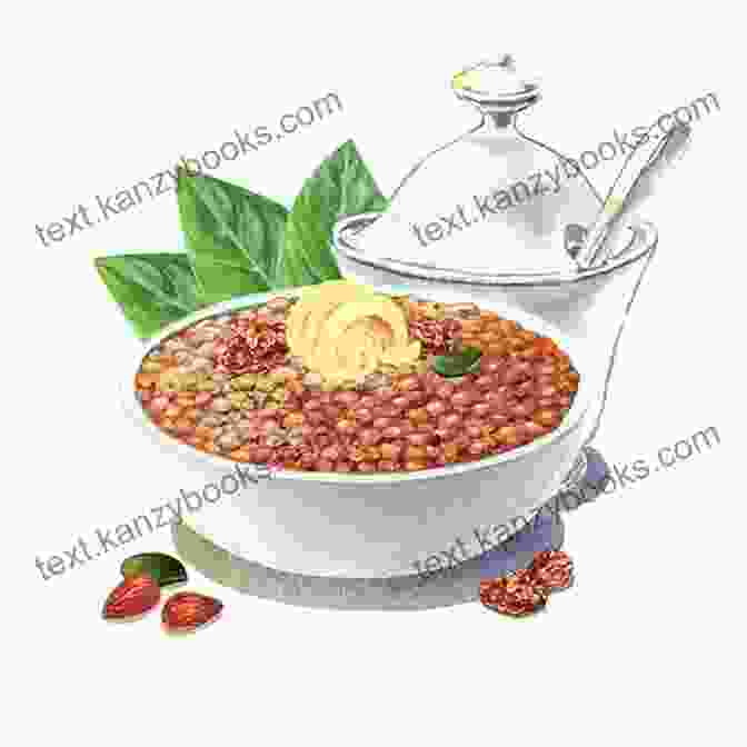 A Close Up Of A Watercolor Illustration Depicting A Steaming Bowl Of Lentil Soup One Thousand Simple Soups (Illustrated)