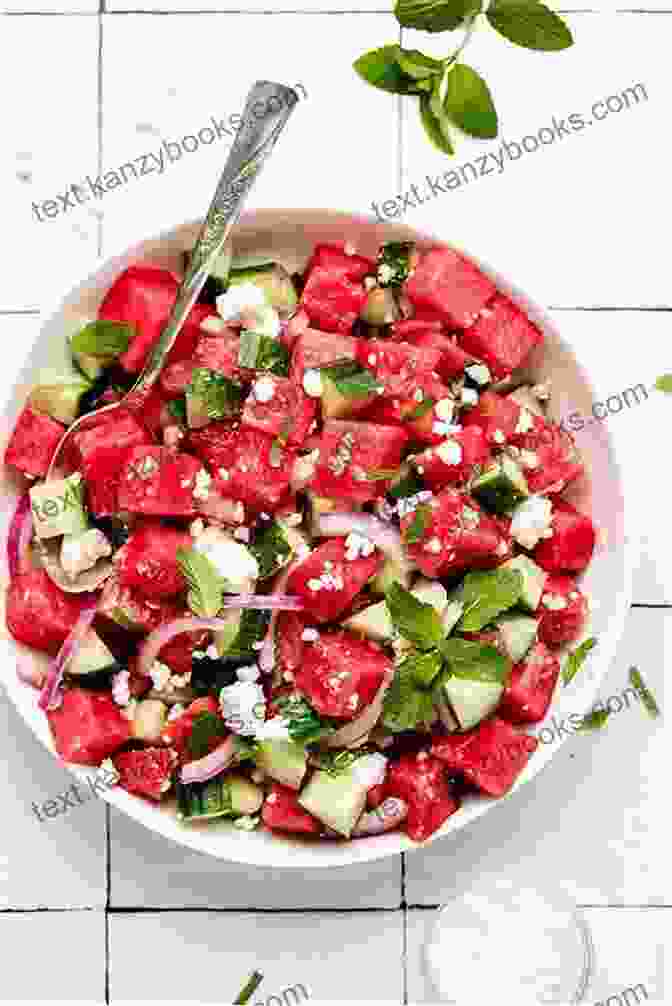 A Colorful And Refreshing Salad With Watermelon, Feta, And Mint Super Tasty And Healthy Salad Recipes