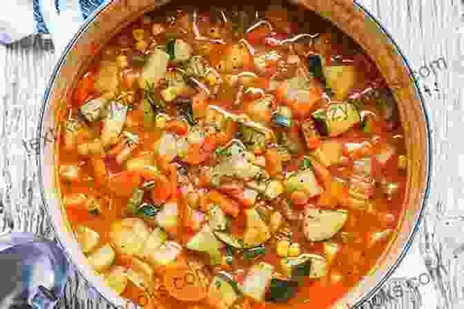 A Hearty And Comforting Autumn Vegetable Soup With A Rich Broth, Tender Vegetables, And A Hint Of Warm Spices. My Best Easy Recipes : Blank Recepe To Write In