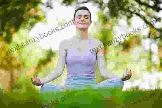 A Woman Sitting In A Peaceful Meadow, Meditating. Meditation: Five Senses Meditation: Create A Stress Free And Mindful Lifestyle In Five Minutes A Day (Mindfulness Self Care Relaxation)