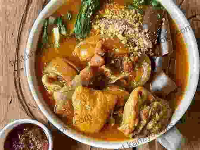 An Appetizing Image Of Kare Kare, A Filipino Stew With A Rich Peanut Sauce Pulutan Filipino Bar Bites Appetizers And Street Eats: (Filipino Cookbook With Over 60 Easy To Make Recipes)