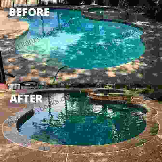 Before And After Photos Of A Renovated Pool, Showcasing Its Transformation TheBASICS: Swimming Pools Marta Tuchowska