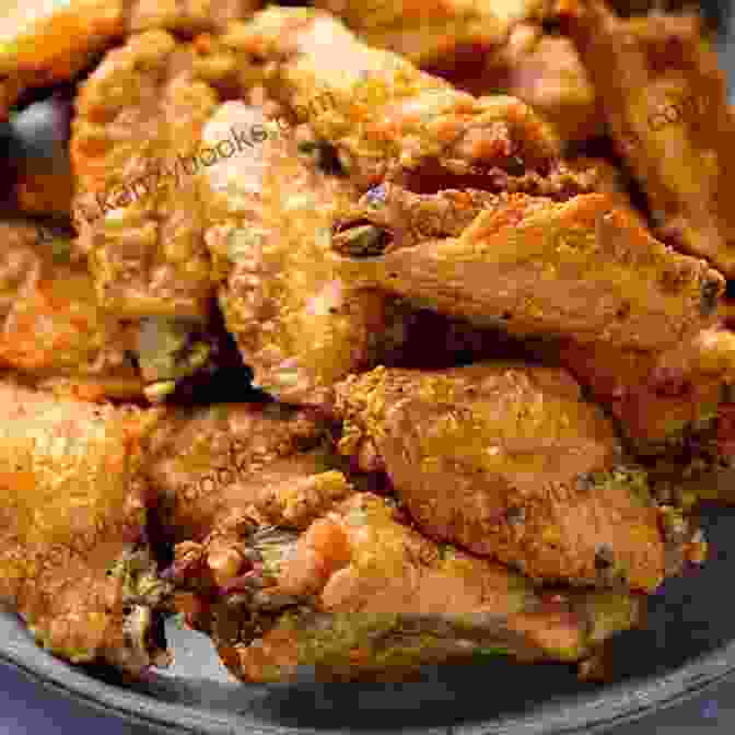 Crispy Chicken Wings Closeup The Complete Air Fryer Cookbook: Quick Easy And Affordable Air Fried Recipes For Smart People On A Budget