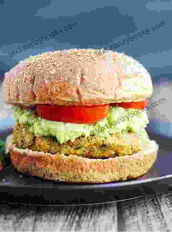 Flavorful Veggie Burgers With Avocado The Complete Air Fryer Cookbook: Quick Easy And Affordable Air Fried Recipes For Smart People On A Budget