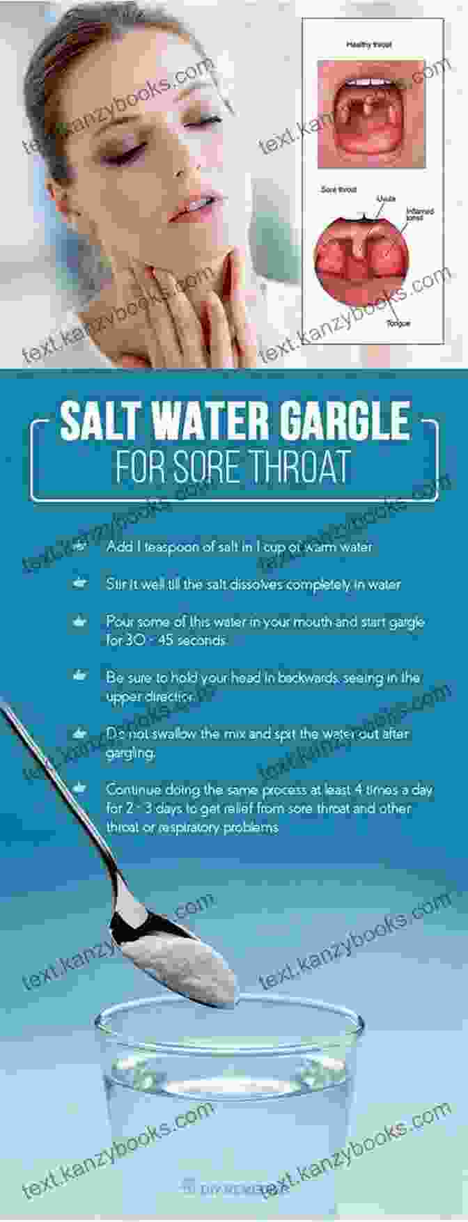 Gargling With Salt Water To Reduce Cough And Throat Irritation Cure Sinus Infection: Simple Steps To Relieve Sinusitis Allergy Cough And Throat Conditions