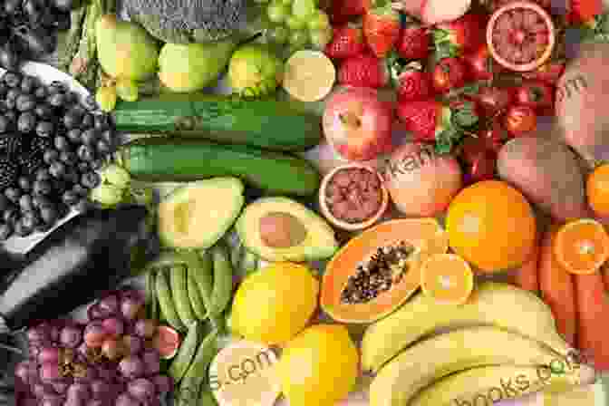 Vibrant Assortment Of Fruits And Vegetables Essential To The Dash Diet Journal Of Medicine: Health Care Advice: 2 DASH Diet FOR HIGH BLOOD PRESSURE