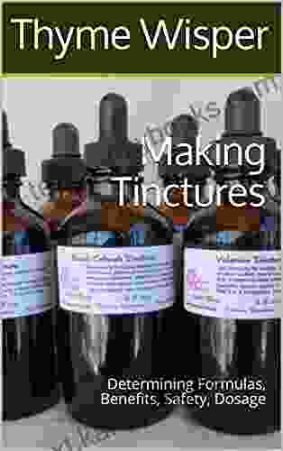 Making Tinctures: Determining Formulas Benefits Safety Dosage